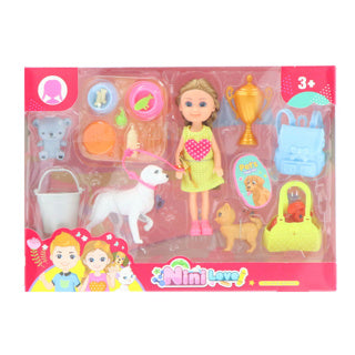 Pop -Set mit Accessoires 2 Assorti