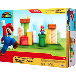 Nintendo Super Mario 6,5 cm Acorn Plains Action Set