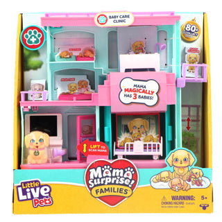 Spectron Little Live Pets Mama Surise Family Hospital Play Set Set