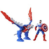 Marvel Mech Streik Captain America 10 cm