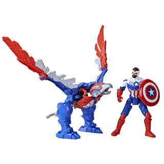 Marvel Mech Streik Captain America 10 cm