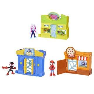 Spidey and Friends City blockiert Assorti