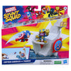 Hasbro Marvel Stunt Squad Play Set großes Assorti