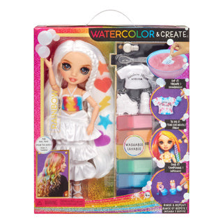 MGA Entertainment Regenbogen Hoch-Aquarell erzeugen modpop braune Augen