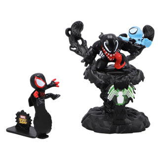 Hasbro Marvel Stunt Squad Speeltet Venom gegen Meilen Morales Medium Assorti