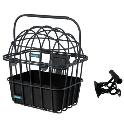 Um tiermand mand luna vorne Alu Matt Black abnehmbar