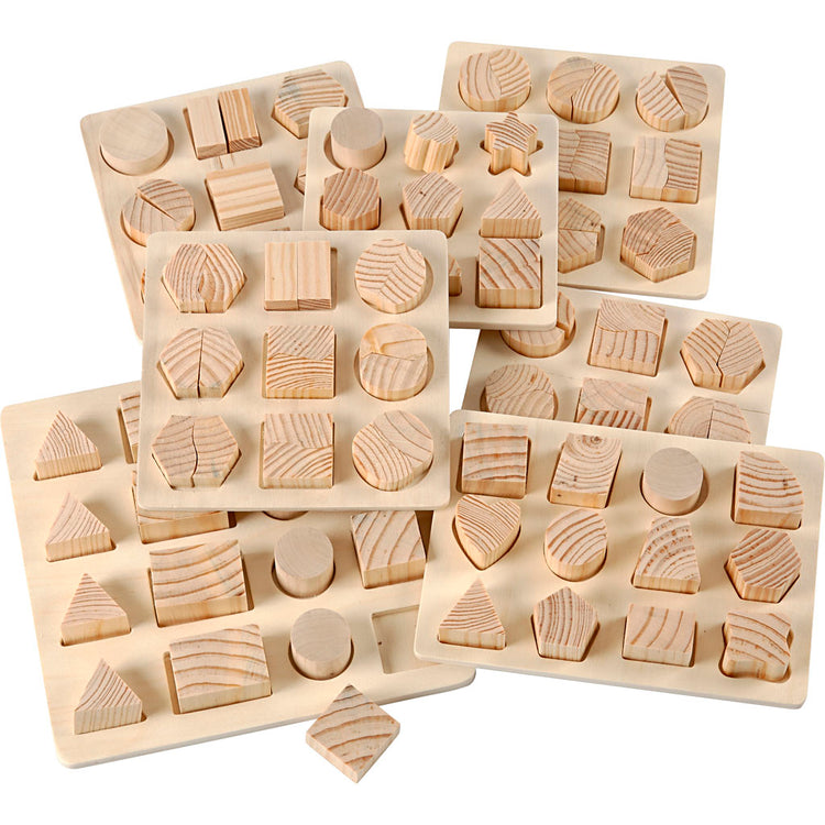 Creativ Firmenpuzzle, Größe 12,5x12,5-19,5x19,5 cm, 7 Teile 1 Box
