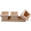 Creativ Company Blumentopf-Set, Maße 27x9x9 cm, 1 Set