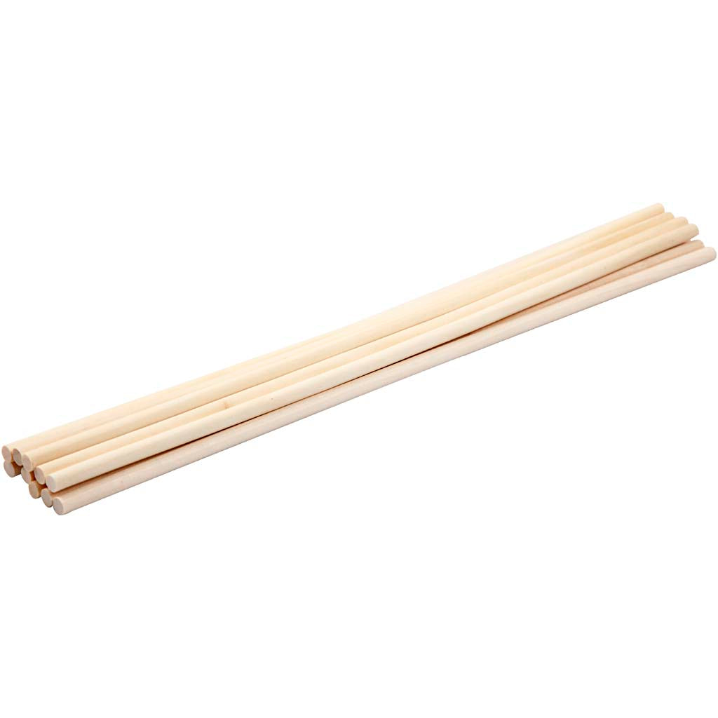 Creativ Company Flower Sticks, L: 30 cm, D 6 mm, 10 Stück 1 Box