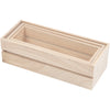 Creativ Company Obstkiste, H: 6,5+7+7,5 cm, L: 22+23,5+25 cm, B: 7+8,5+10 cm, 3 Stück 1 Set