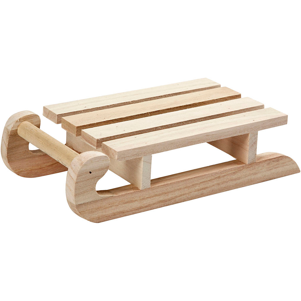 Creativ Firmenschlitten, H: 5 cm, L: 19,5 cm, B: 10 cm, 1 Stück