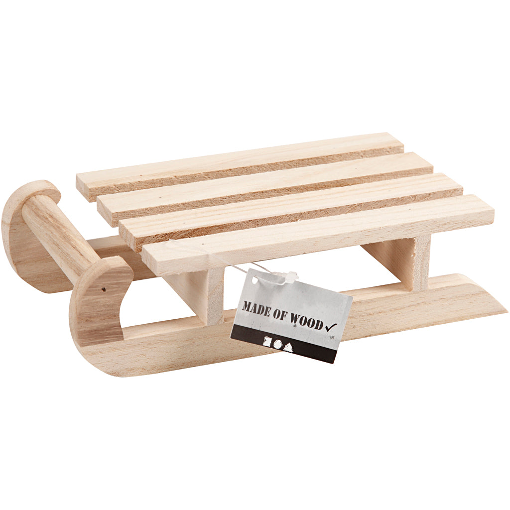 Creativ Firmenschlitten, H: 5 cm, L: 19,5 cm, B: 10 cm, 1 Stück