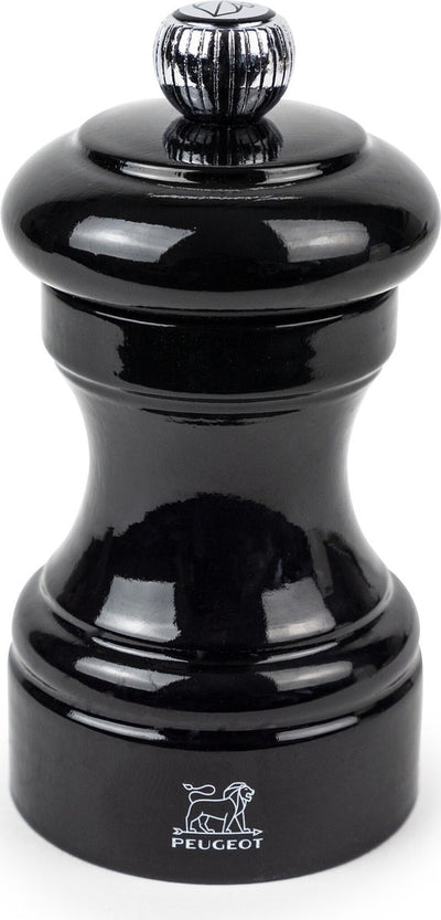 Peugeot Bistro Pfeffermühle 10 cm – Schwarz – PEFC-Holz