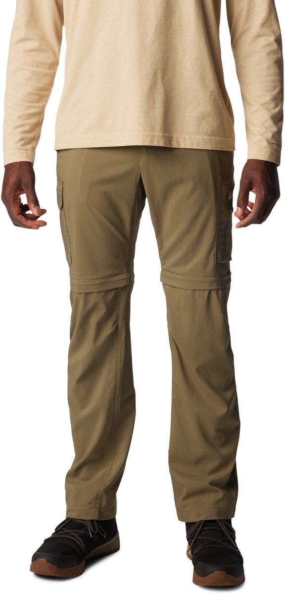 Columbia Silver Ridge™ Utility Convertible Pant Herren Outdoorhose – Stone Green
