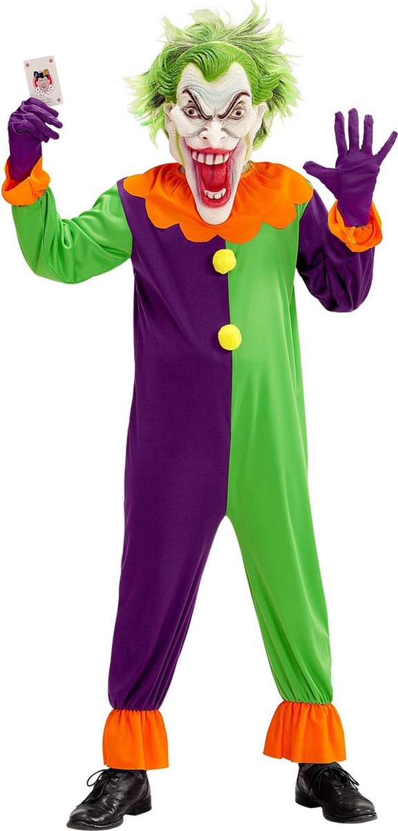 Finidi Clown böser Joker-Anzug