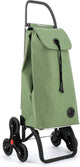 Rolser Einkaufswagen i-max tweed 6 – Treppenerhöhung – Verde