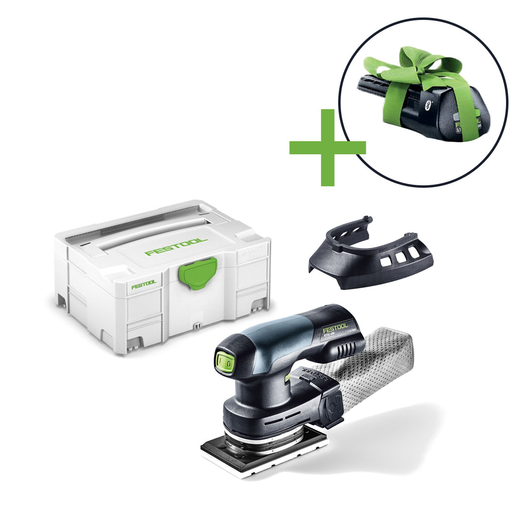 Festool RTSC 400 Li-Basic Akku-Exzenterschleifer | + 3,0-Ah-Batterie 577028
