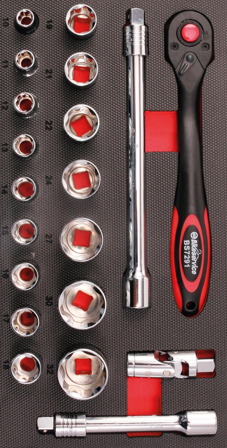 BikeService-Modul-Inlay-Sichtschlüssel