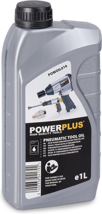 Powerplus powoil016 Pneumatiköl | 1 Liter Öl für pneumatische Maschinen