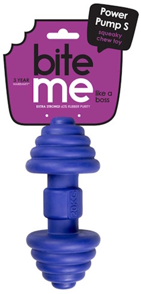 Ebi Kauspielzeug Power Pump Blau S - 16 x 7 x 7cm