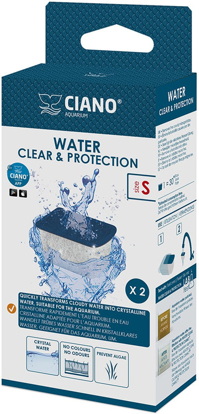 Ciano Water Clear - Aquarienfilter - 2 Stück - klein