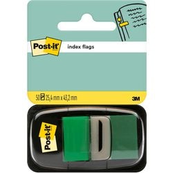 Index Post-it 680-3-gr, 25 mm, grün, beschreibbar, leicht entfernbar, 50 Blatt