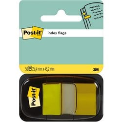 Index Post-it 680-5-ge, 25 mm, gelb, beschreibbar, leicht entfernbar, 50 Blatt