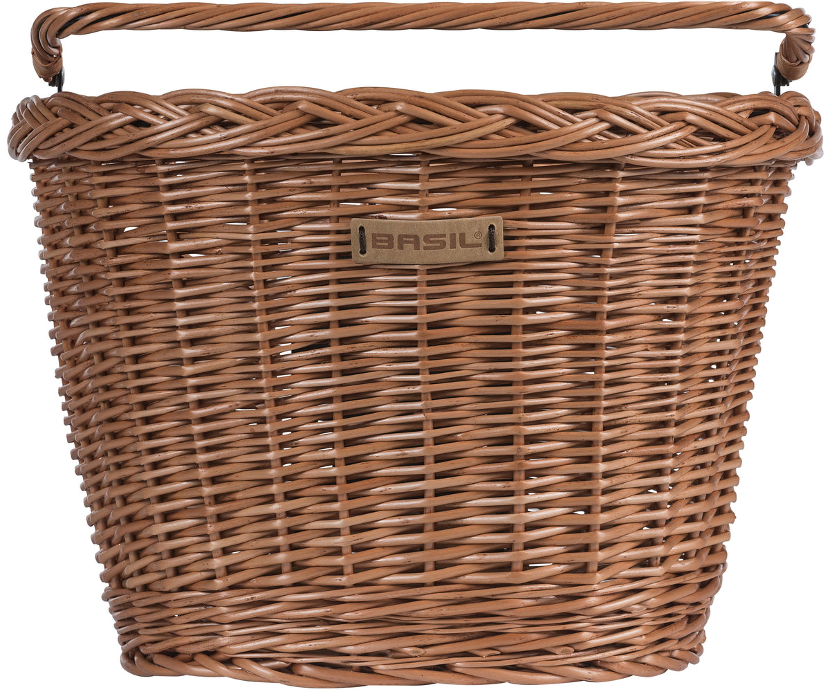 Basil Bremen Wicker KF - Fahrradkorb - vorne - natur