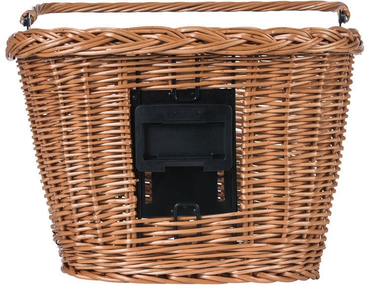 Basil Bremen Wicker KF - Fahrradkorb - vorne - natur