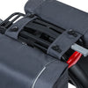 Basil Sport Design Doppel-Fahrradtasche - Anthrazit - Elektrofahrrad - Unisex - Reflektierend