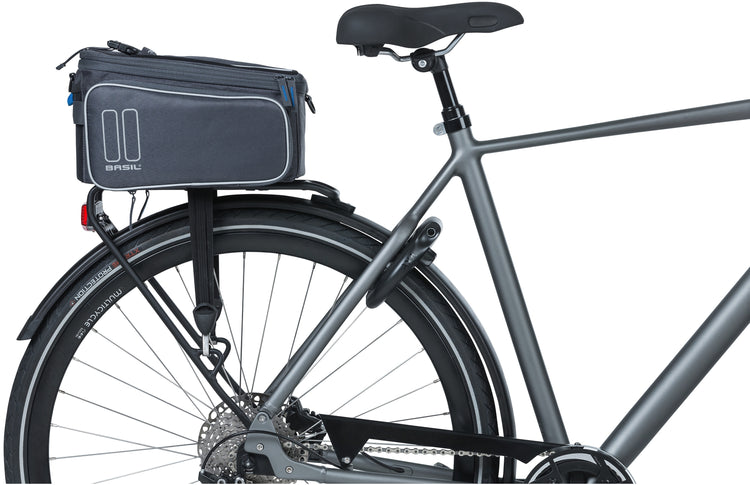 Basil Sport Design Trunkbag MIK - Grau - Fahrradrucksack - Unisex - Sportlich - 7-15L
