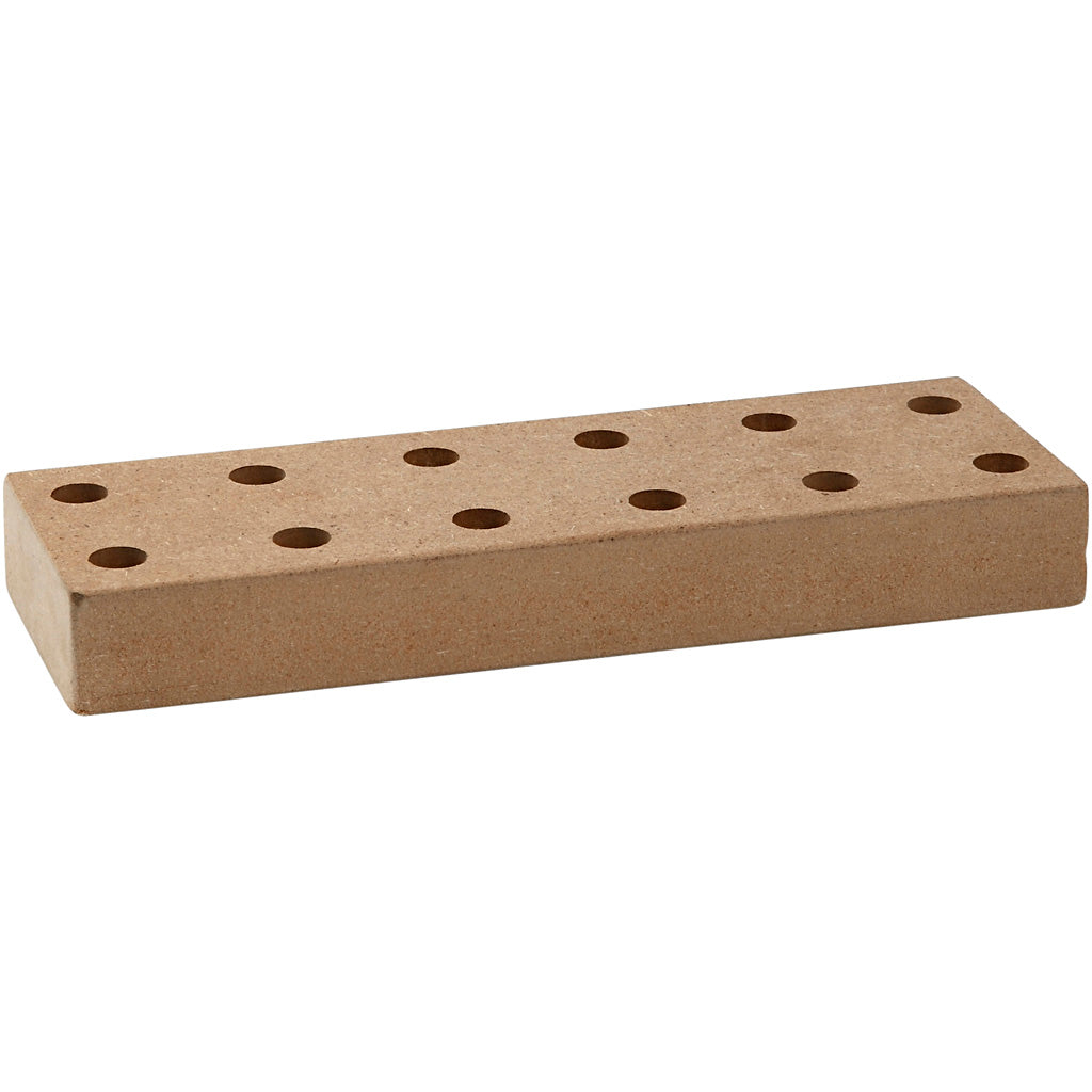 Stifthalter für Roller, Größe 20x6,5x2,5 cm, Lochgröße 11 mm, 1 Stück