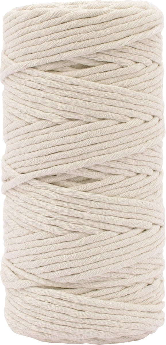 Vaessen creative • Makramee-Seil 3 mm x 100 m, natur