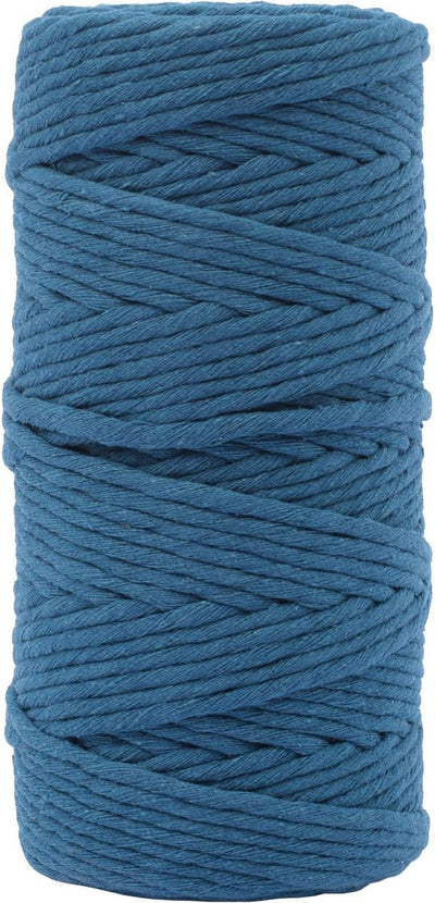 Vaessen creative • Makramee-Seil 3 mm x 100 m dunkelblau