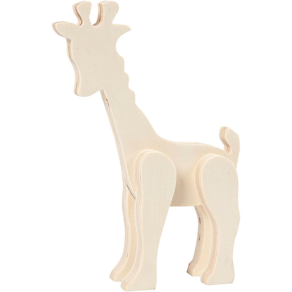 Holzfigur Tier - Giraf