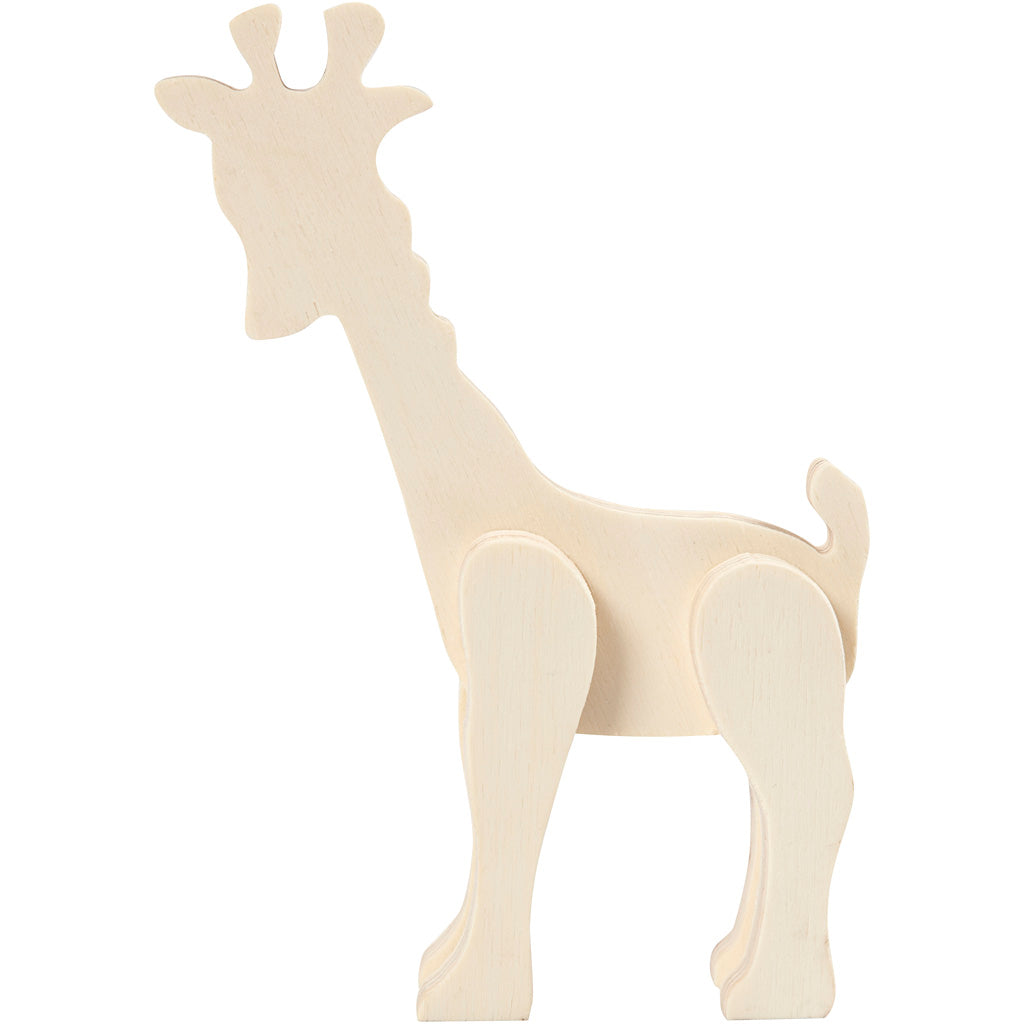 Holzfigur Tier - Giraf