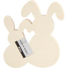 Creativ Company Hasen, H: 17 cm, B: 16 cm, Dicke 2 cm, 1 Set
