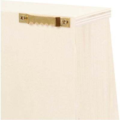 Creativ Company Schlüsselschrank, H: 28,5 cm, T: 5-8 cm, B: 22 cm, 1 Stück