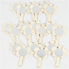 Creativ Company Handspiegel, H: 13,9 cm, B: 9 cm, 20 Stück 1 Box
