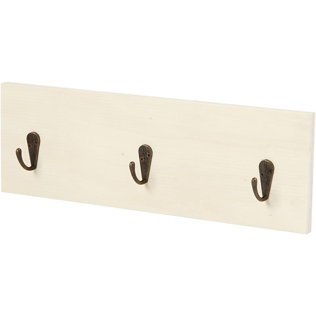 Creativ Company Garderobenständer, H: 10 cm, T: 1,2 cm, L: 30 cm, 1 Stück