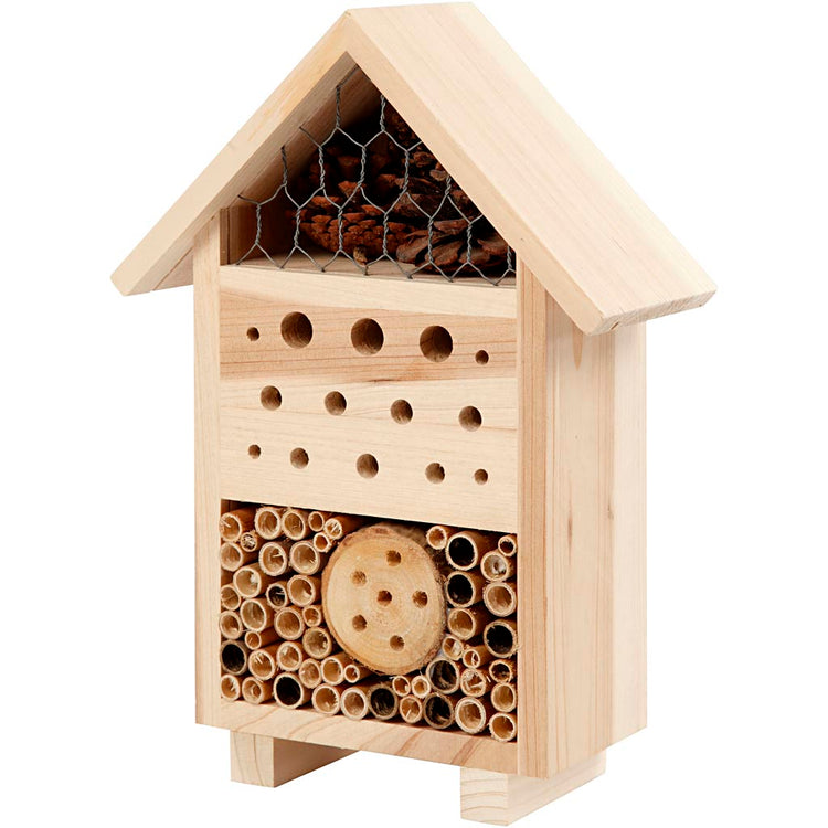 Creativ Company Insektenhotel, H: 26,1 cm, T: 9,2 cm, B: 18,4 cm, 1 Stück
