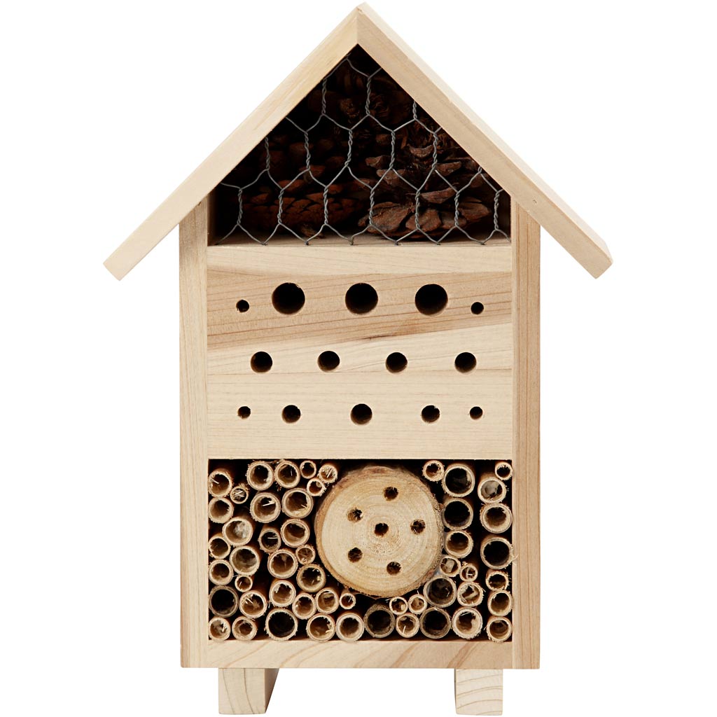 Creativ Company Insektenhotel, H: 26,1 cm, T: 9,2 cm, B: 18,4 cm, 1 Stück