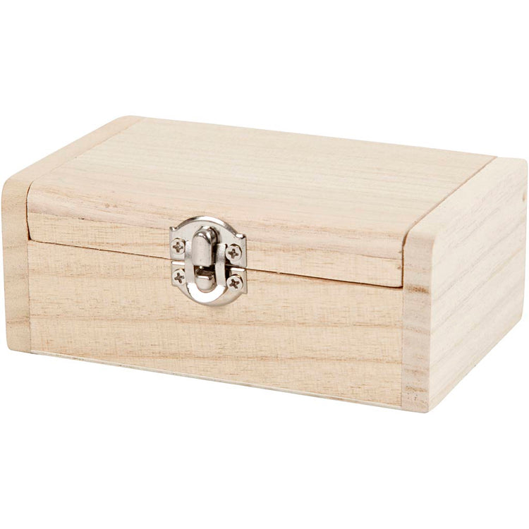 Creativ Company Schmuckkästchen, H: 4,5 cm, L: 11,5 cm, B: 7,5 cm, 1 Stück