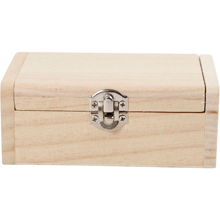 Creativ Company Schmuckkästchen, H: 4,5 cm, L: 11,5 cm, B: 7,5 cm, 1 Stück