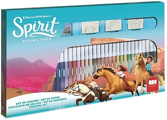Dreamworks Spirit Stempel und Farbset 41 Liebes