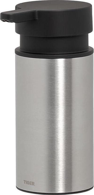 Tiger Noon – Seifenspender 135 ml – freistehend – gebürsteter Edelstahl