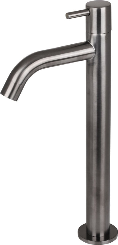 Differnz Waschtischarmatur – Kaltwasserhahn – hoch – 28,5 x 11,5 cm – Gun Metal