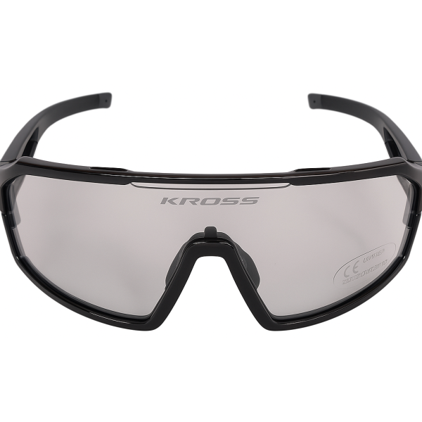 Kross Fahrradgläser fliegen UV400 -Schlusslinsen - Schwarzer Rahmen