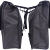Edge Doppelfahrradbeutel Basic Shopper 26 Liter 33 x 36 x 12 cm (2x) Schwarz