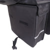 Edge Doppelfahrradbeutel Luxuskäufer 40 Liter 38 x 40 x 14 cm (2x) Schwarz